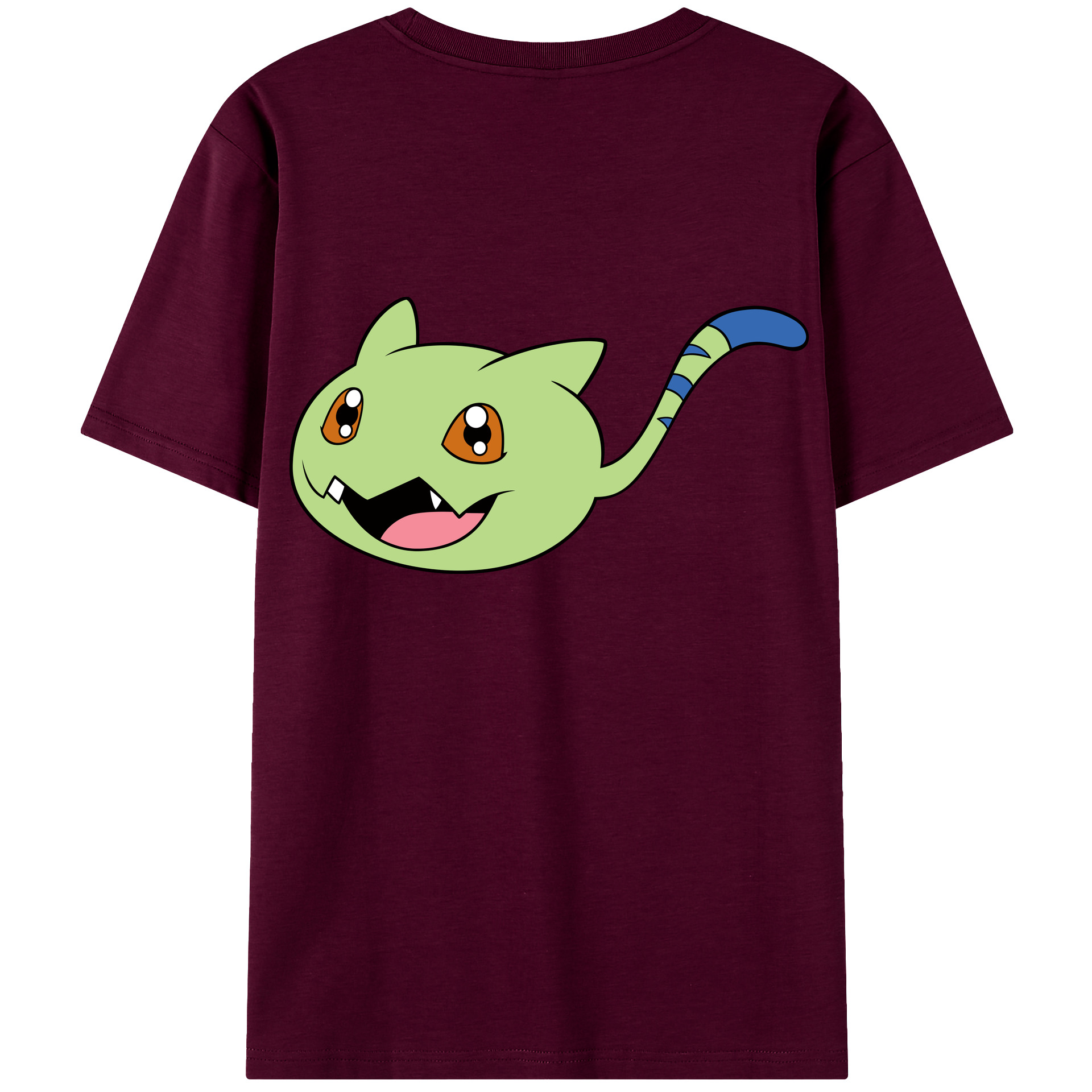 （画像用） Digimon デジタルモンスター/デジモン レディース半袖Tシャツ(バックプリント)